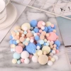 diy fur balls, colorful small fur balls, fur balls, handcrafted materials, accessories, materials for making high-elasticity balls Application Scenario